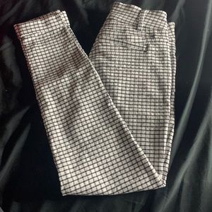 SHINESTAR: Formal Stripped Black and White Pants. size S